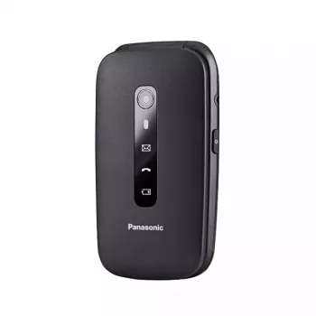 Panasonic KX-TU550 EXB κινητό τηλέφωνο για ηλικιωμένους, 4G, αναδιπλούμενο, 2,8 ίντσες, μαύρο