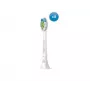 Κεφαλές οδοντόβουρτσας Philips HX6068/87 Optimal White, 8 τεμ., λευκό, μέτρια σκληρότητα τριχών, διάστημα αντικατάστασης 3 μηνών
