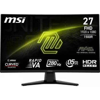 MSI MAG 274CXF οθόνη υπολογιστή 68,6 cm (27 ίντσες) 1920 x 1080 pixel Full HD μαύρο