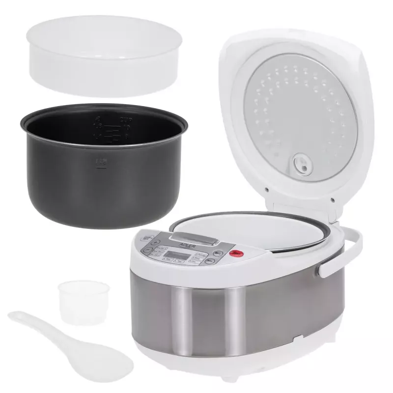 Multi-cooker Adler AD 6420 — 700 W, χωρητικότητα 3,25 L, 6 προγραμματιζόμενα προγράμματα, ένδειξη LED