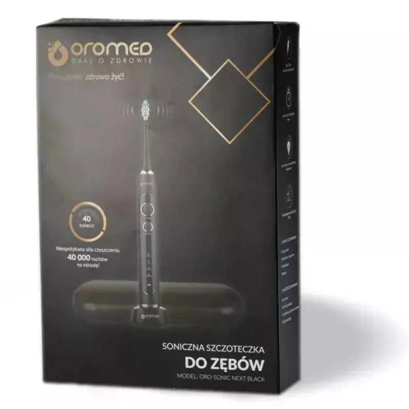 Οδοντόβουρτσα ORO-MED Oro-Sonic Next Μαύρο