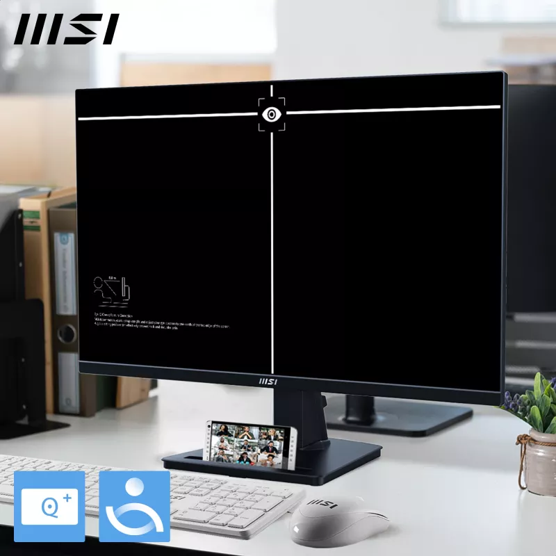 Οθόνη LCD MSI Pro MP245G 23,8 ίντσες Full HD (1920×1080), IPS, 4 ms, 300 cd/m², VESA, ενσωματωμένα ηχεία
