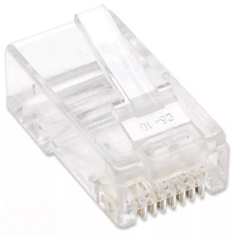 Techly IWP-JAR-C5RTY Συνδετήρας καλωδίων RJ45 Διαφανές