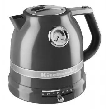 Ηλεκτρικός βραστήρας KITCHENAID 5KEK1522EMS — 1,5 L, 2400 W, ανοξείδωτο ατσάλι, 7 ρυθμίσεις θερμοκρασίας
