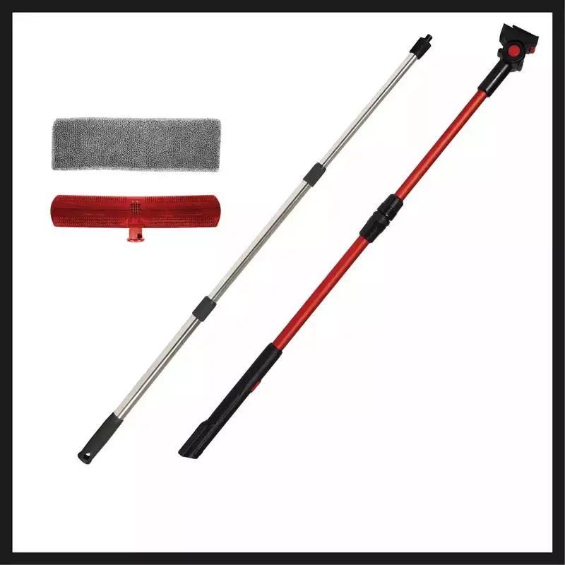 Εργαλείο καθαρισμού παραθύρων Einhell BRILLIANTO 1200 mm Μαύρο Κόκκινο