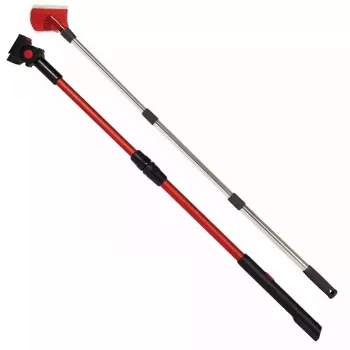 Εργαλείο καθαρισμού παραθύρων Einhell BRILLIANTO 1200 mm Μαύρο Κόκκινο