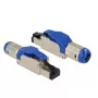 Συνδετήρας καλωδίων RJ-45 DeLOCK 86487 Μπλε Ασημί