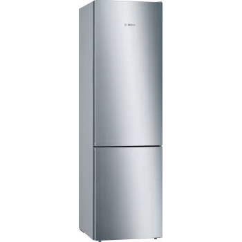 Bosch Serie 6 KGE39AICA ψυγειοκαταψύκτης, ελεύθερης τοποθέτησης, 343 l (249 l + 94 l), 201 cm, ενεργειακή κλάση C, ανοξείδωτο ατσάλι