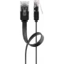 Καλώδιο δικτύου Goobay 95384 RJ-45 Cat6 2 m μαύρο