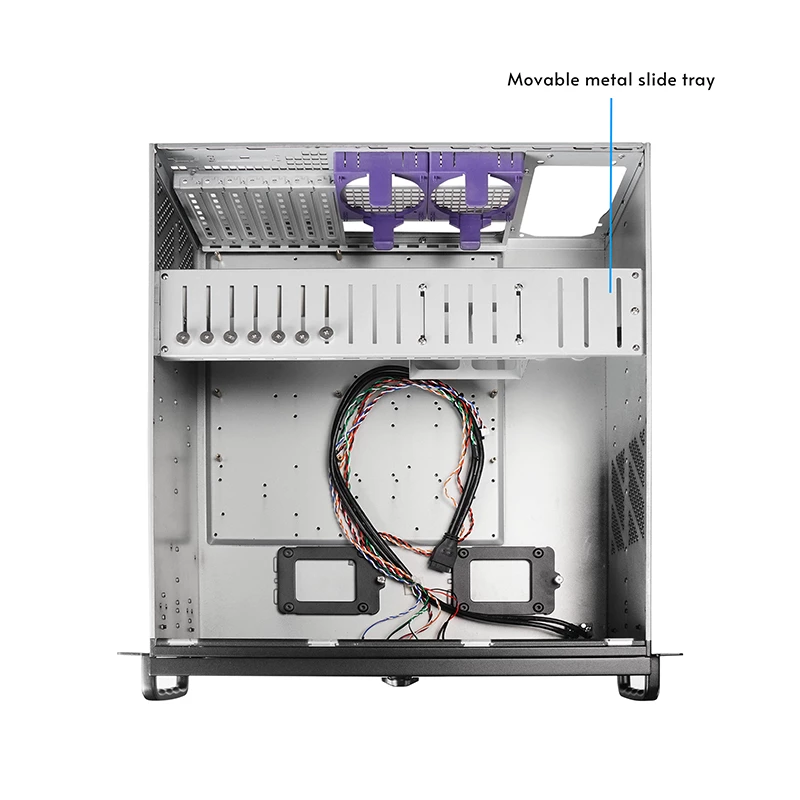 Κουτί υπολογιστή Chieftec UNC-409S-AIO-OP Rack μαύρο