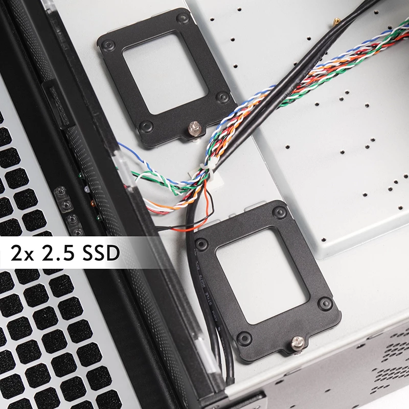 Κουτί υπολογιστή Chieftec UNC-409S-AIO-OP Rack μαύρο