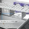 Κουτί υπολογιστή Chieftec UNC-409S-AIO-OP Rack μαύρο