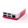 Raspberry Pi RB-CaseP4+06W επίσημη θήκη για Raspberry Pi 4B, πλαστικό ABS, κόκκινο/λευκό