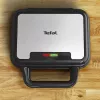 Τοστιέρα Tefal SW383D10 700 W μαύρη, ανοξείδωτο ατσάλι