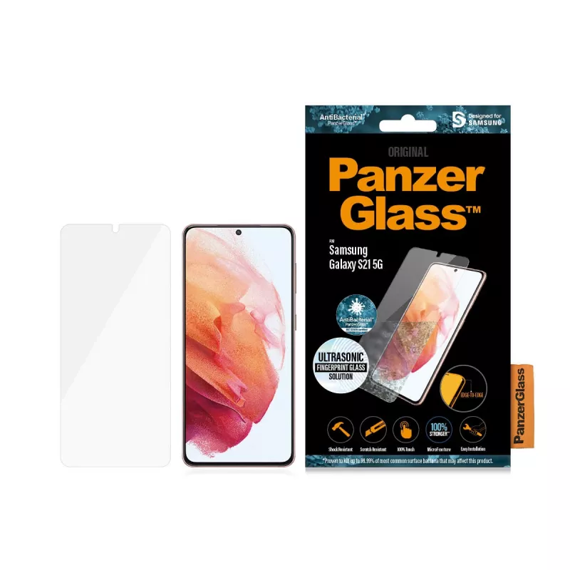 Γυαλί προστασίας οθόνης PanzerGlass για Samsung Galaxy S21 5G