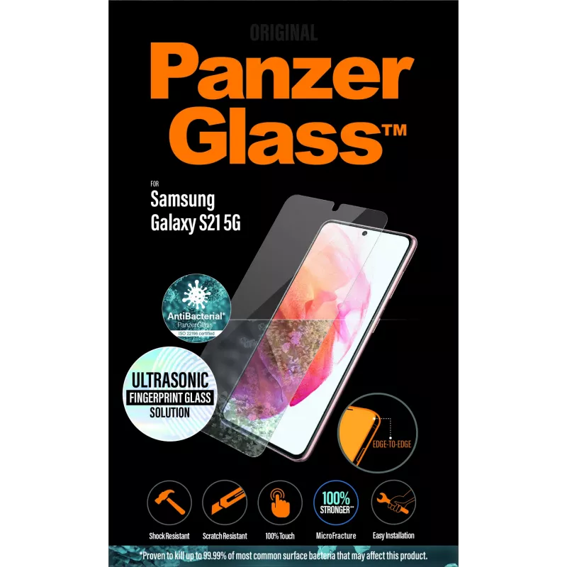 Γυαλί προστασίας οθόνης PanzerGlass για Samsung Galaxy S21 5G