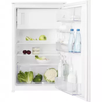 Electrolux LFB2AE88S1 ψυγείο, 124 l (110 l ψυγείο, 14 l καταψύκτης), ενεργειακή κλάση E, φωτισμός LED, 87,3 x 54,8 x 54,9 cm, λευκό