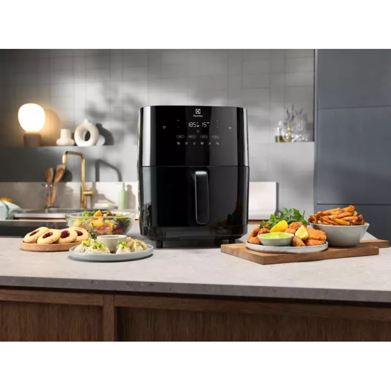 Electrolux EAF7SB μεμονωμένη 6,9 L επιτραπέζια συσκευή 1700 W φριτέζα αέρα μαύρη