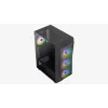 Κουτί PC Aerocool Falcon ARGB Midi Tower μαύρο