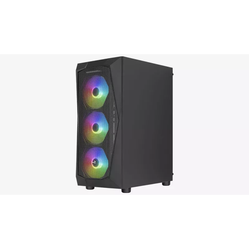 Κουτί PC Aerocool Falcon ARGB Midi Tower μαύρο