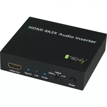 Μετατροπέας σήματος βίντεο Techly IDATA-HDMI-AI4K