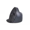 BakkerElkhuizen Evoluent D Small Wireless, δεξιόχειρας, κάθετος σχεδιασμός, Laser, RF Wireless, 3200 DPI, μαύρο