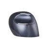 BakkerElkhuizen Evoluent D Small Wireless, δεξιόχειρας, κάθετος σχεδιασμός, Laser, RF Wireless, 3200 DPI, μαύρο