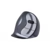 BakkerElkhuizen Evoluent D Small Wireless, δεξιόχειρας, κάθετος σχεδιασμός, Laser, RF Wireless, 3200 DPI, μαύρο