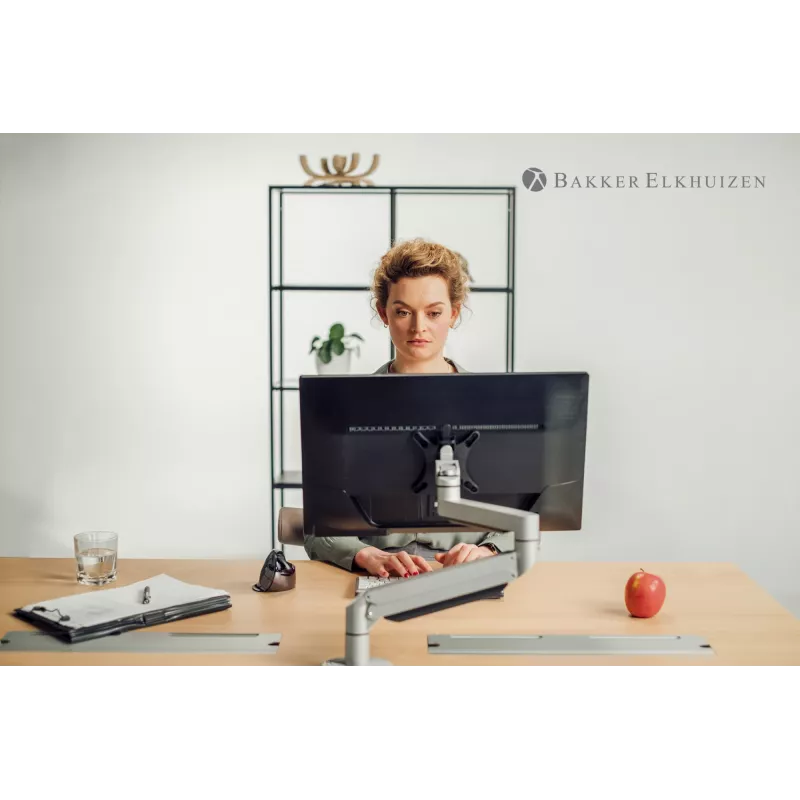 BakkerElkhuizen Evoluent D Small Wireless, δεξιόχειρας, κάθετος σχεδιασμός, Laser, RF Wireless, 3200 DPI, μαύρο