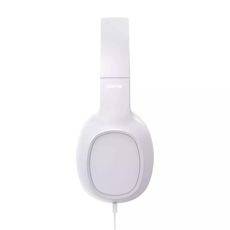Hama Fun C 00221815 ακουστικά on-ear με μικρόφωνο, ενσύρματα USB-C, καλώδιο 1,2 m, λευκά