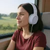 Hama Fun C 00221815 ακουστικά on-ear με μικρόφωνο, ενσύρματα USB-C, καλώδιο 1,2 m, λευκά