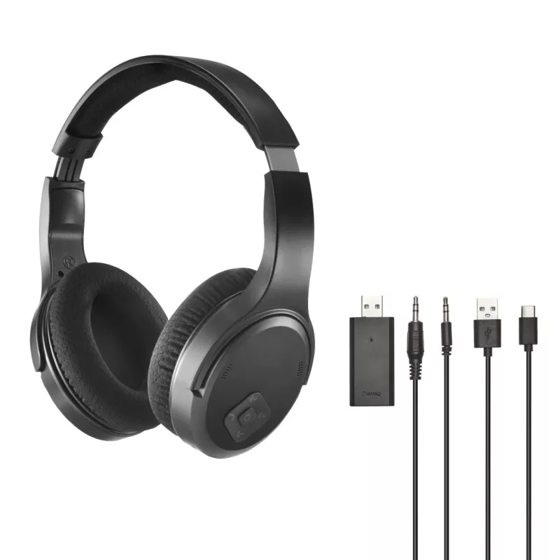Ακουστικά Hama 00221847 Ενσύρματα & Ασύρματα Bluetooth Μαύρο