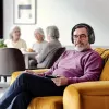 Ακουστικά Hama 00221847 Ενσύρματα & Ασύρματα Bluetooth Μαύρο