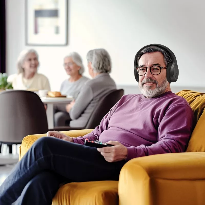Ακουστικά Hama 00221847 Ενσύρματα & Ασύρματα Bluetooth Μαύρο