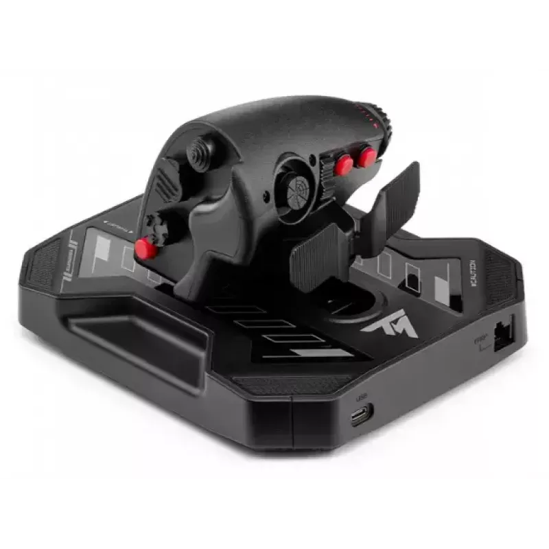 Thrustmaster Sol-R 4 HOTAS Μαύρο USB Joystick + μοχλός ελέγχου κινητήρα Αναλογικό / Ψηφιακό PC