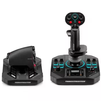 Thrustmaster Sol-R 4 HOTAS Μαύρο USB Joystick + μοχλός ελέγχου κινητήρα Αναλογικό / Ψηφιακό PC