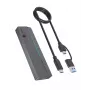 Θήκη SSD ICY BOX M.2 SATA/NVMe με USB 3.2 Gen 2 Type-C και φωτισμό RGB