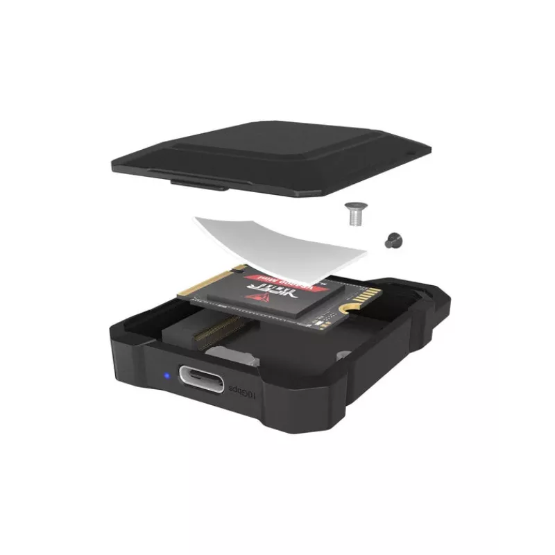 Θήκη SSD M.2 NVMe icybox IB-1601MP-CU31 USB 3.2 Gen 2 Type-C 10 Gbps