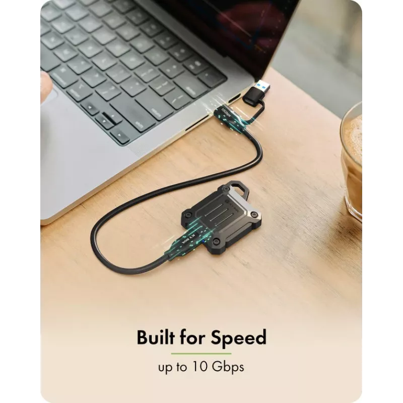Θήκη SSD M.2 NVMe icybox IB-1601MP-CU31 USB 3.2 Gen 2 Type-C 10 Gbps