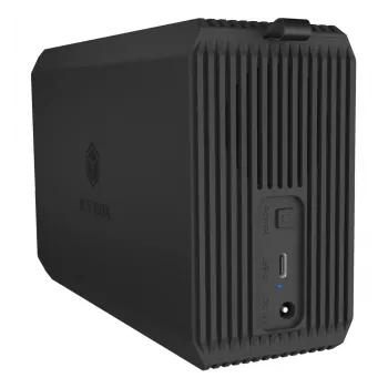Θήκη HDD/SSD ICY BOX IB-RD3720-CU3 Μαύρο 2,5/3,5 ίντσες