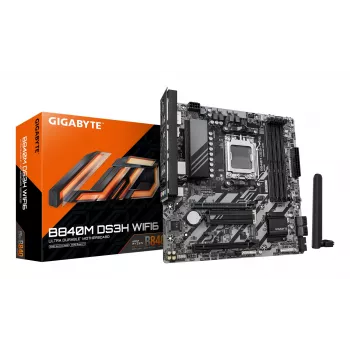 Μητρική GIGABYTE B840M DS3H WIFI6, AMD B840, Socket AM5, Micro ATX