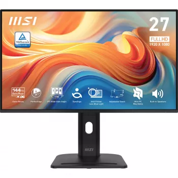Οθόνη υπολογιστή MSI PRO MP275PG E14 68,6 cm (27 ίντσες) 1920 x 1080 pixel Full HD LCD μαύρη