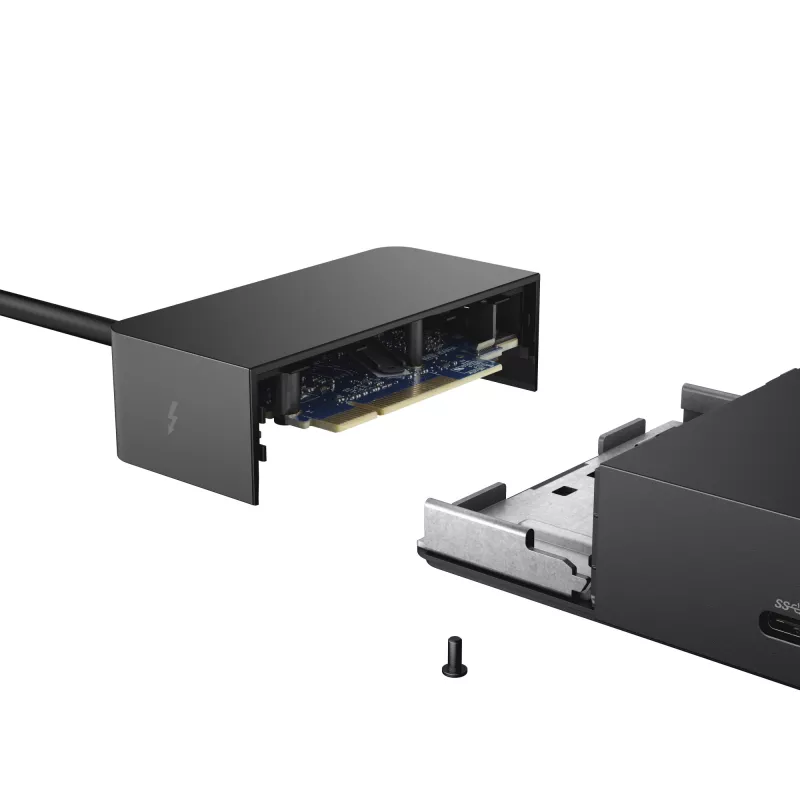 DELL WD19TB Ενσύρματο Thunderbolt 3 Μαύρο