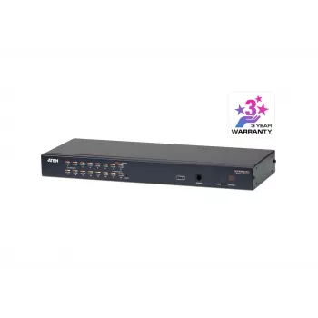 ATEN KH1516A KVM-Switch Μαύρο