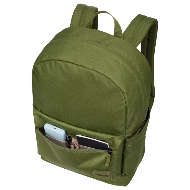 Σακίδιο Case Logic Campus CCAM1216 Hawthorne πράσινο casual σακίδιο μαύρο πολυεστέρας