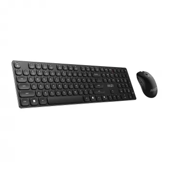 MSI FORGE K210 WIRELESS COMBO πληκτρολόγιο ποντίκι περιλαμβάνεται Home/Office USB QWERTY US English Μαύρο