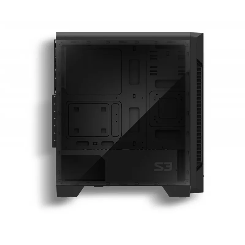 Zalman S3 Κουτί υπολογιστή Midi Tower Μαύρο