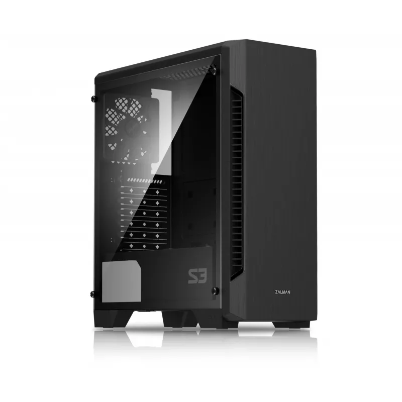 Zalman S3 Κουτί υπολογιστή Midi Tower Μαύρο