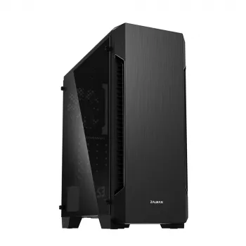 Zalman S3 TG Κουτί υπολογιστή Midi Tower Μαύρο