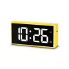 Ψηφιακό ξυπνητήρι Hama Ibiza κίτρινο LCD μπαταρία USB